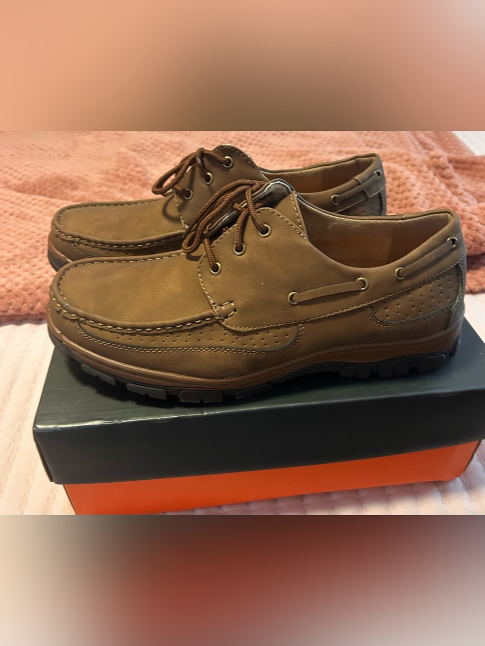 Hawke & Co Men’s Joe Comfort Oxford -Size 12